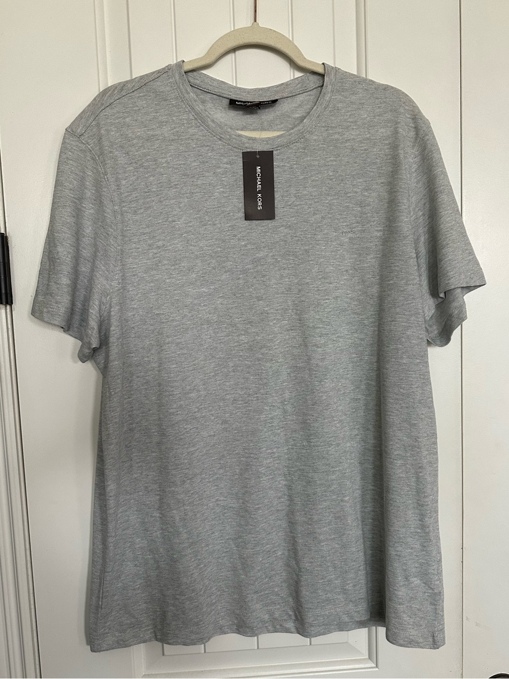 NWT Michael Kors Heather Gray Crewneck Tee